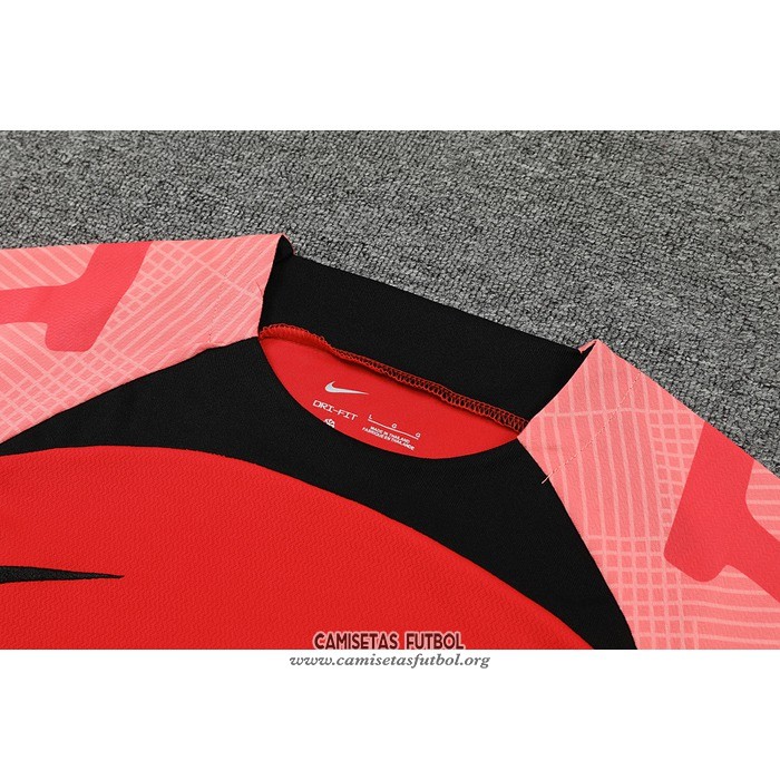 Chandal del Liverpool Manga Corta 2022/2023 Rojo - Pantalon Corto